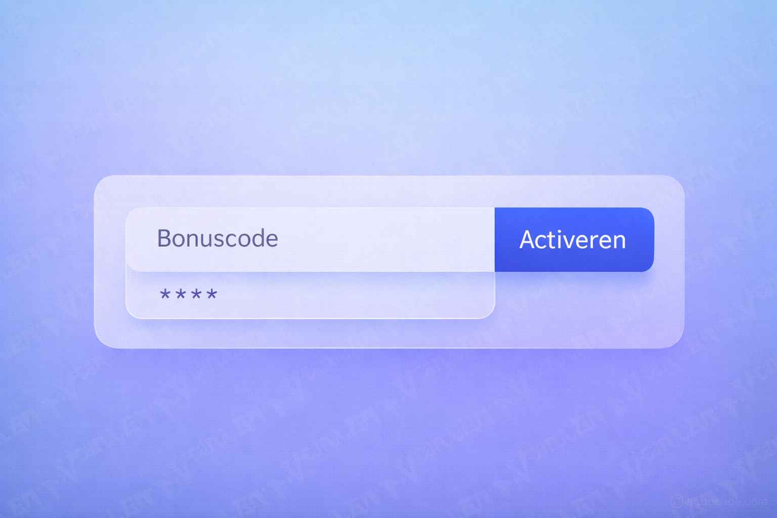 Waar bonuscode invullen