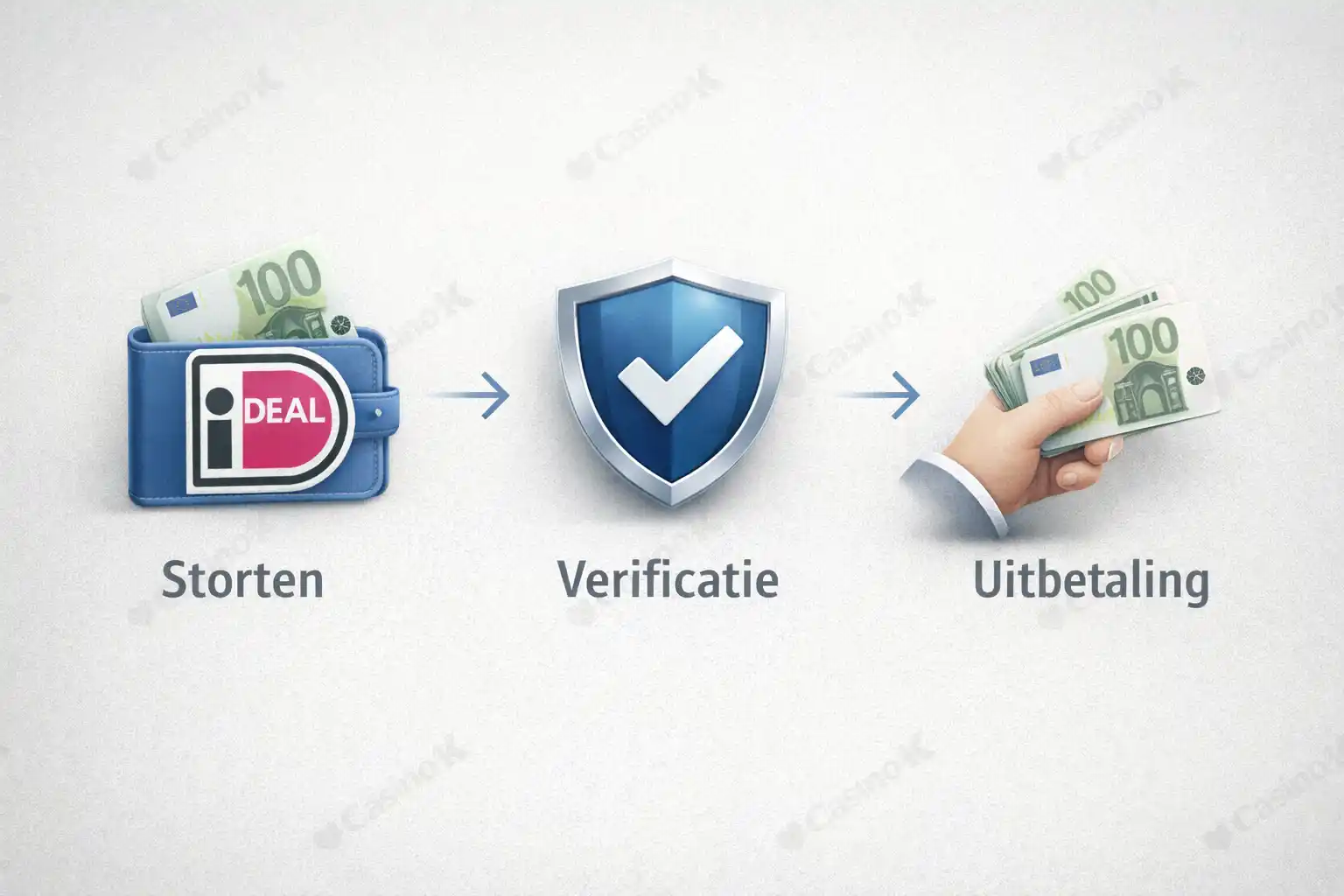 888 iDEAL betaling en uitbetaling stappen