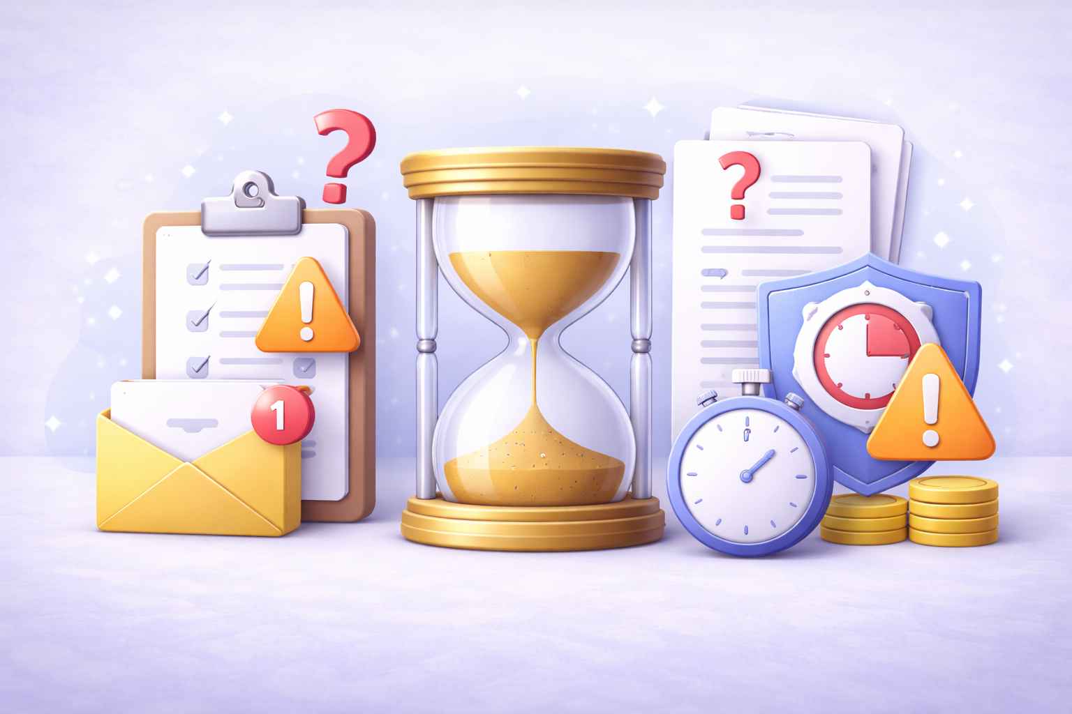 Oorzaken van uitbetalingsvertraging