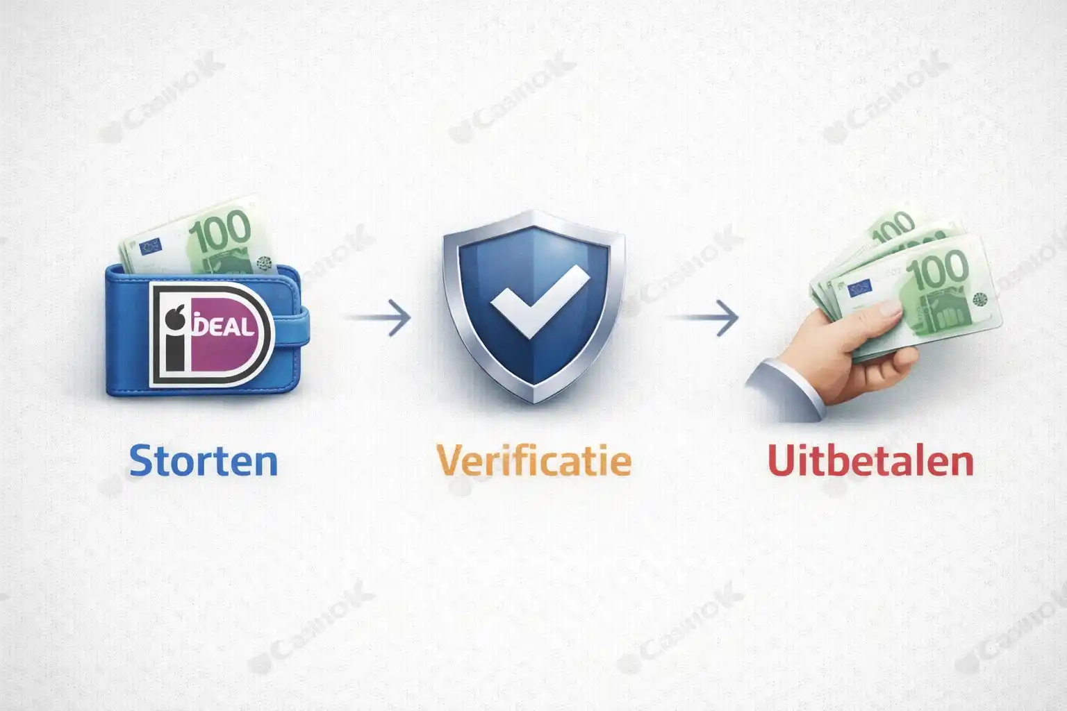 ComeOn iDEAL betaling en uitbetaling
