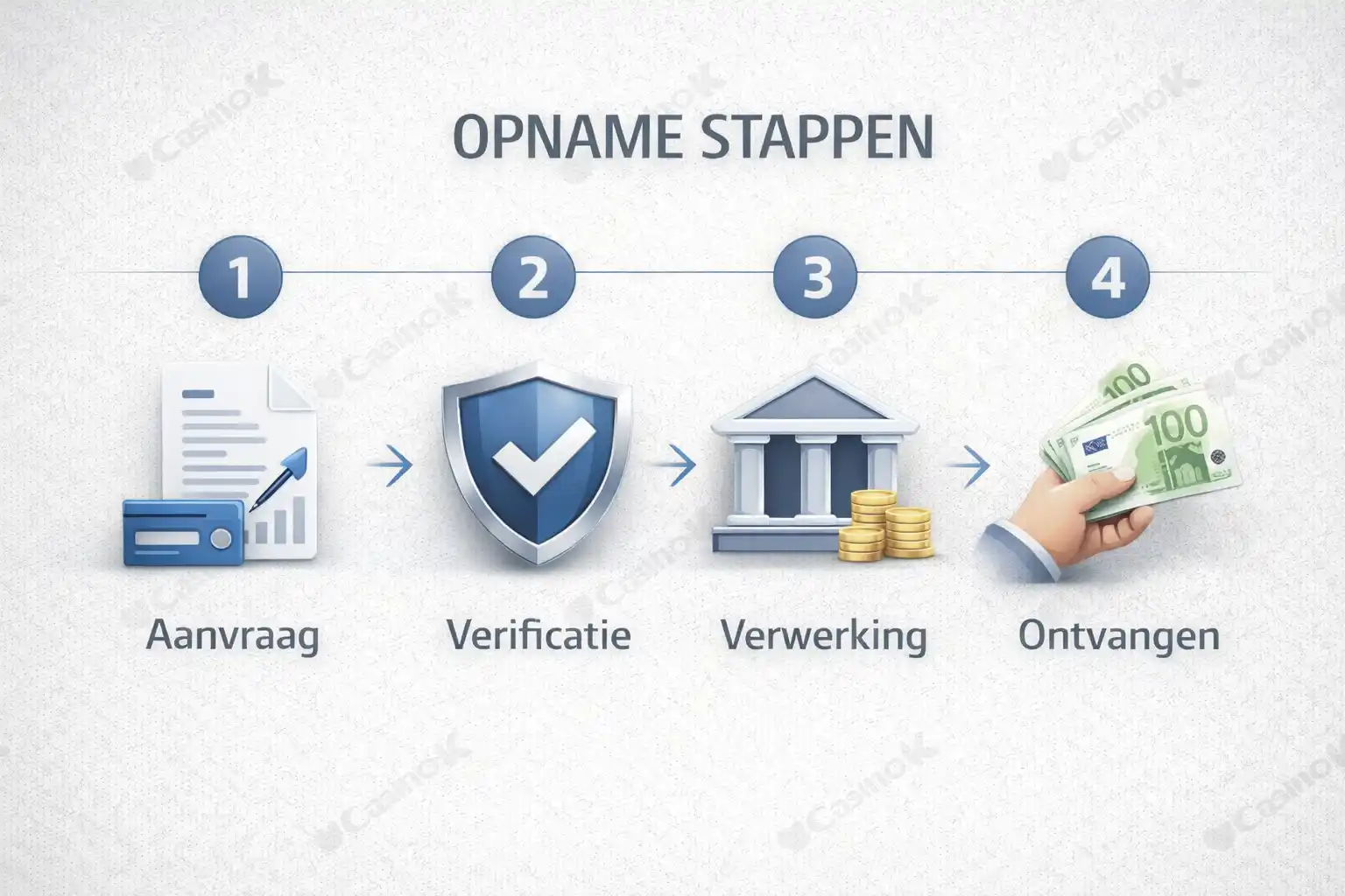 ComeOn uitbetaling en verificatie stappen