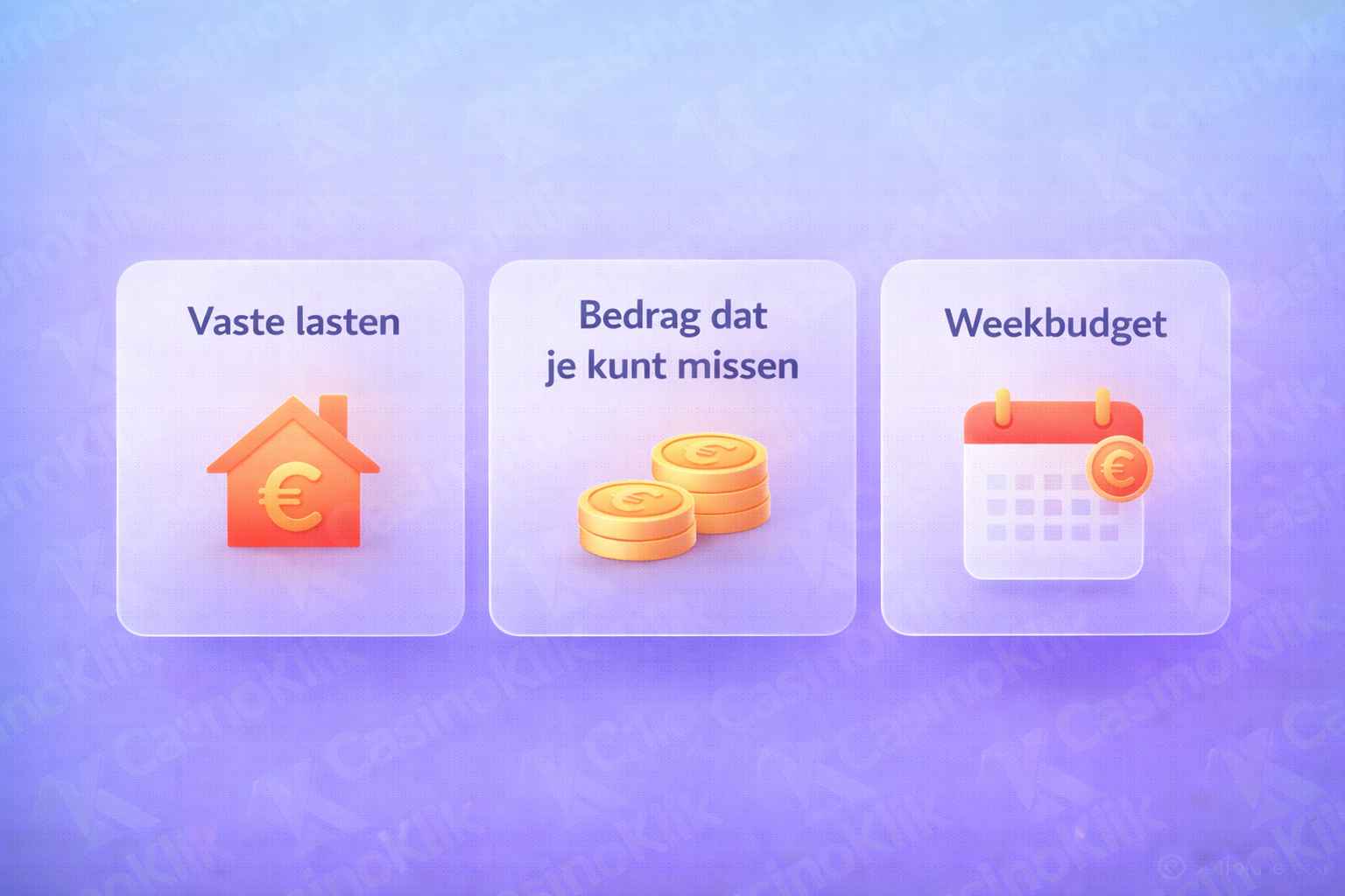 Budget plannen in stappen