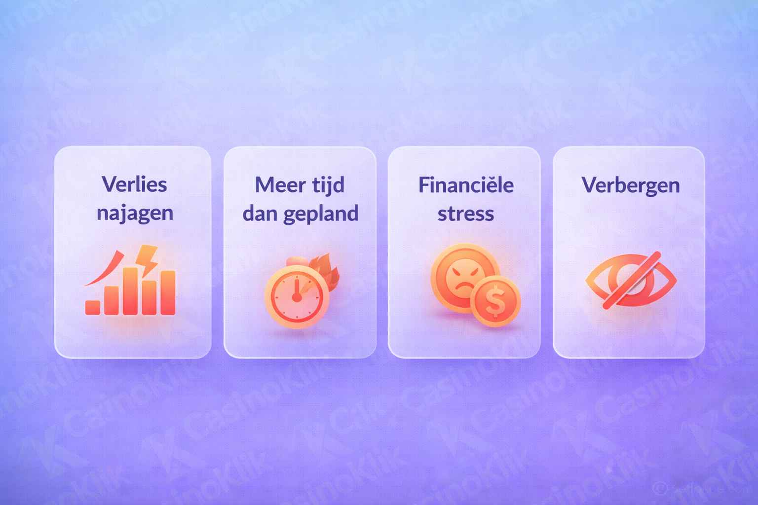 Signalen van gokverslaving