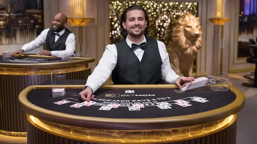 Live casino bij BetMGM Nederland