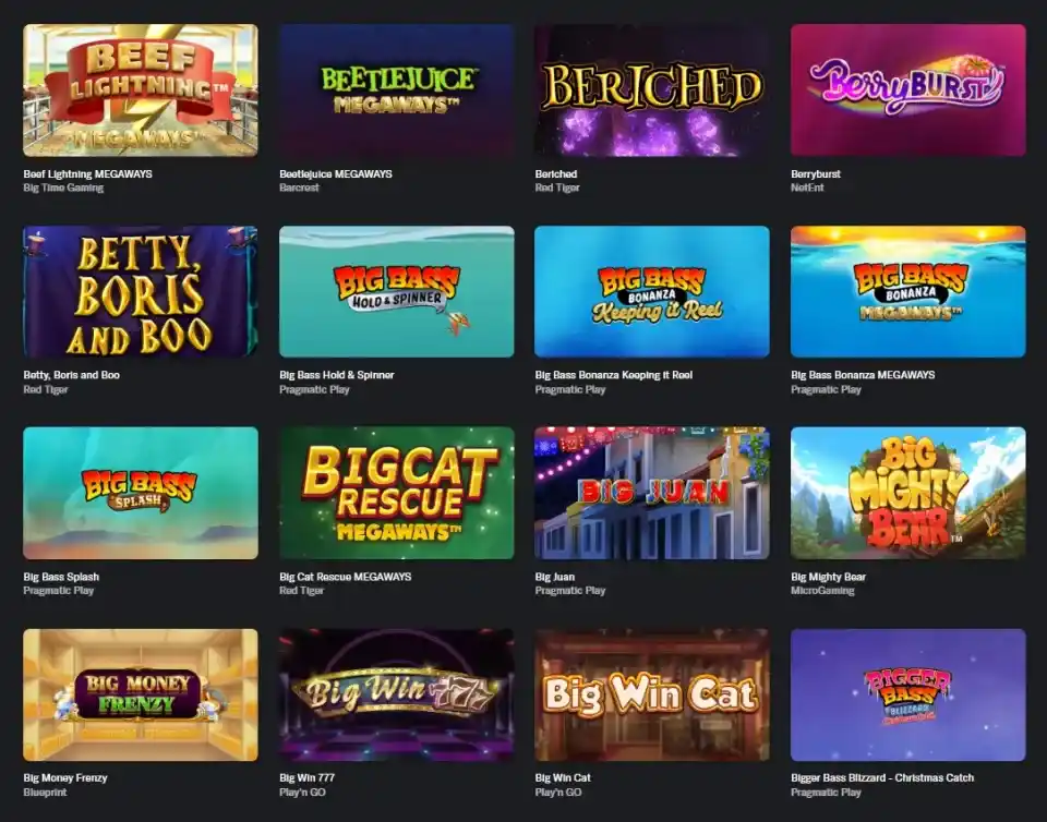 Online slots bij BetMGM Casino