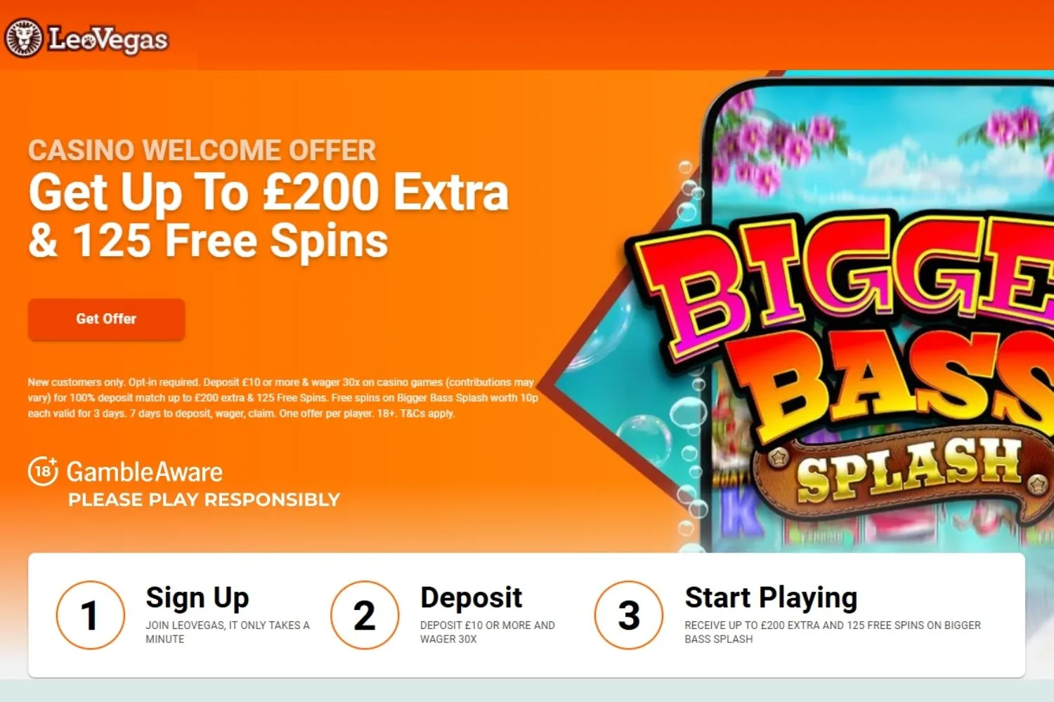 Bonussen en promoties bij LeoVegas Casino